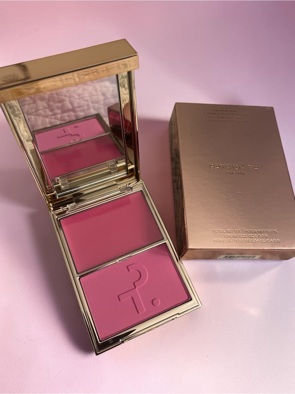 Patrick Ta: Double-Take Blush Duo in “She’s giving”